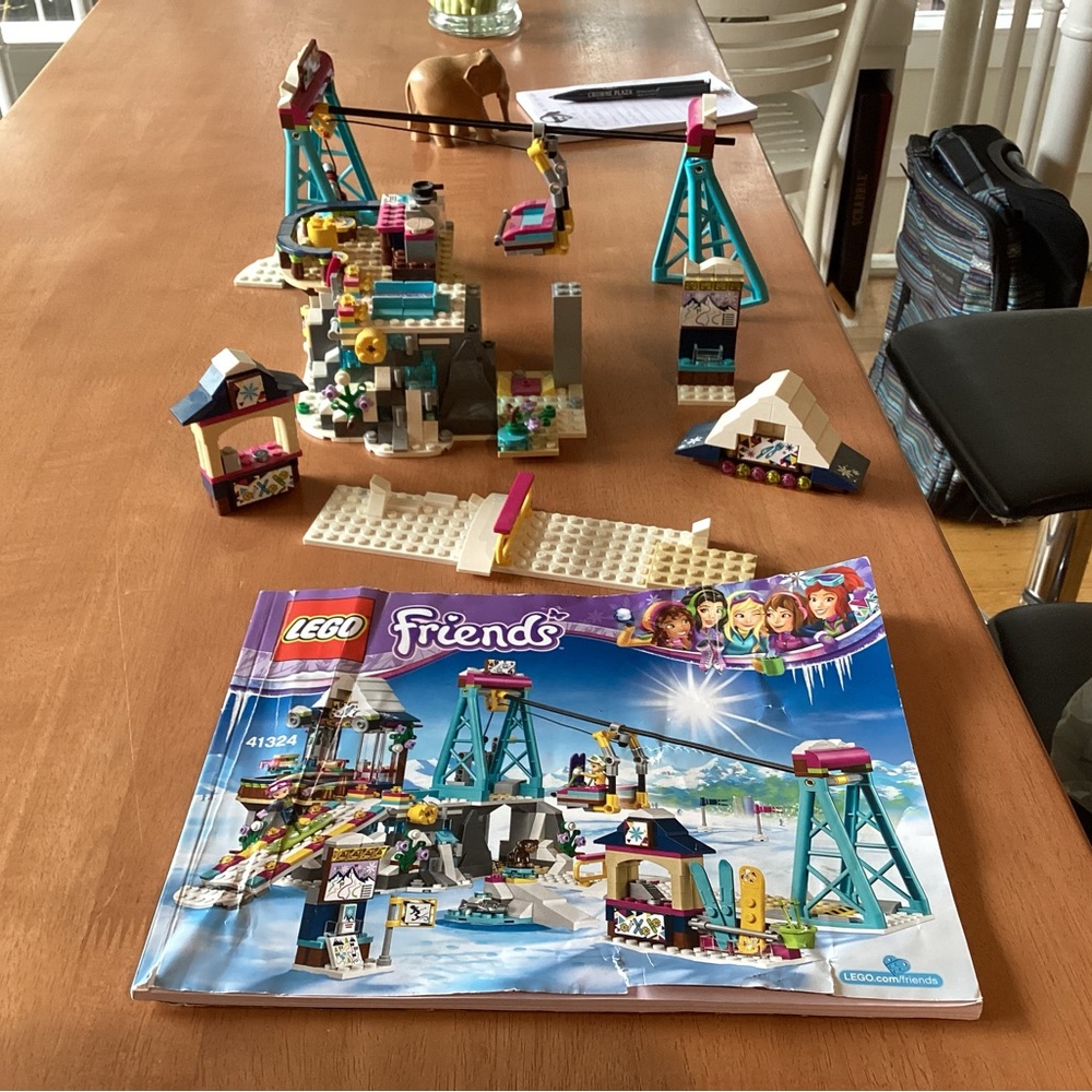 Lego Friends 41324 Snow Resort Ski Lift